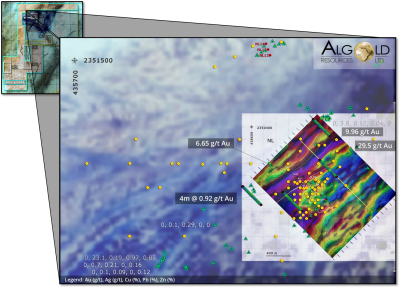 Algold Resources Ltd., Tuesday, January 27, 2015, Press release picture