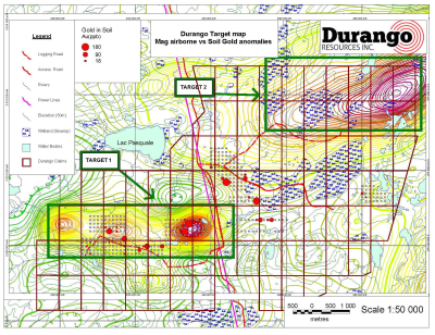 Durango Resources Inc., Tuesday, May 6, 2014, Press release picture