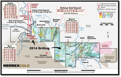 Merrex Gold Inc., Wednesday, July 2, 2014, Press release picture