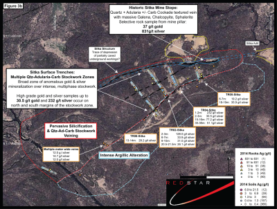 Redstar Gold Corp. , Thursday, December 11, 2014, Press release picture