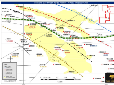 Tembo Gold Corp., Thursday, June 26, 2014, Press release picture