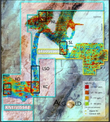 Algold Resources Ltd., Wednesday, June 25, 2014, Press release picture