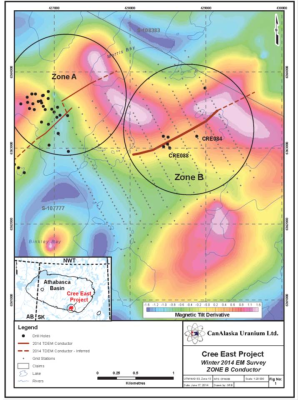 CanAlaska Uranium Ltd., Wednesday, June 18, 2014, Press release picture