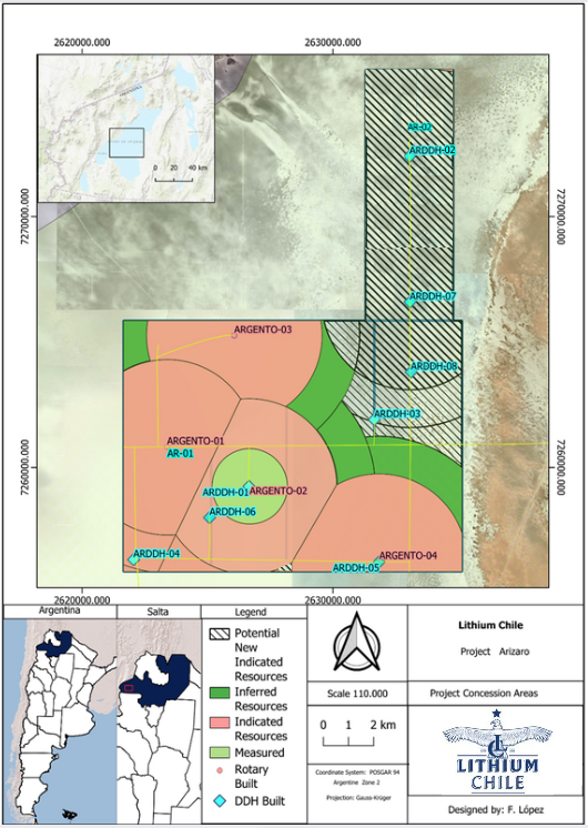 Lithium Chile anuncia resultados positivos en nuevo pozo de exploración de Arizarro